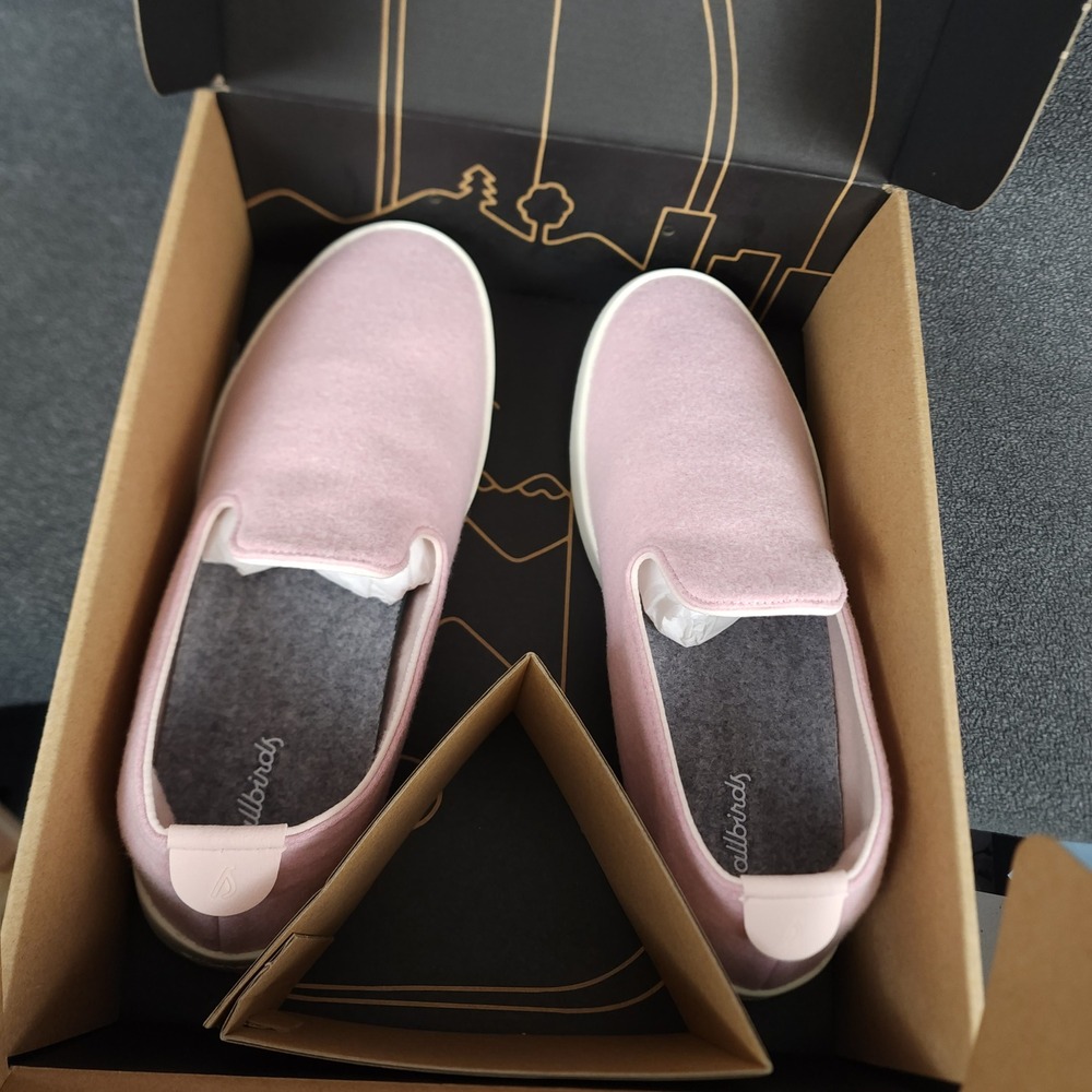 Allbirds Wool Lounger Calm Taupe Blizzard M10 Women's Size 12 Slip On Shoes - Picture 9 of 9